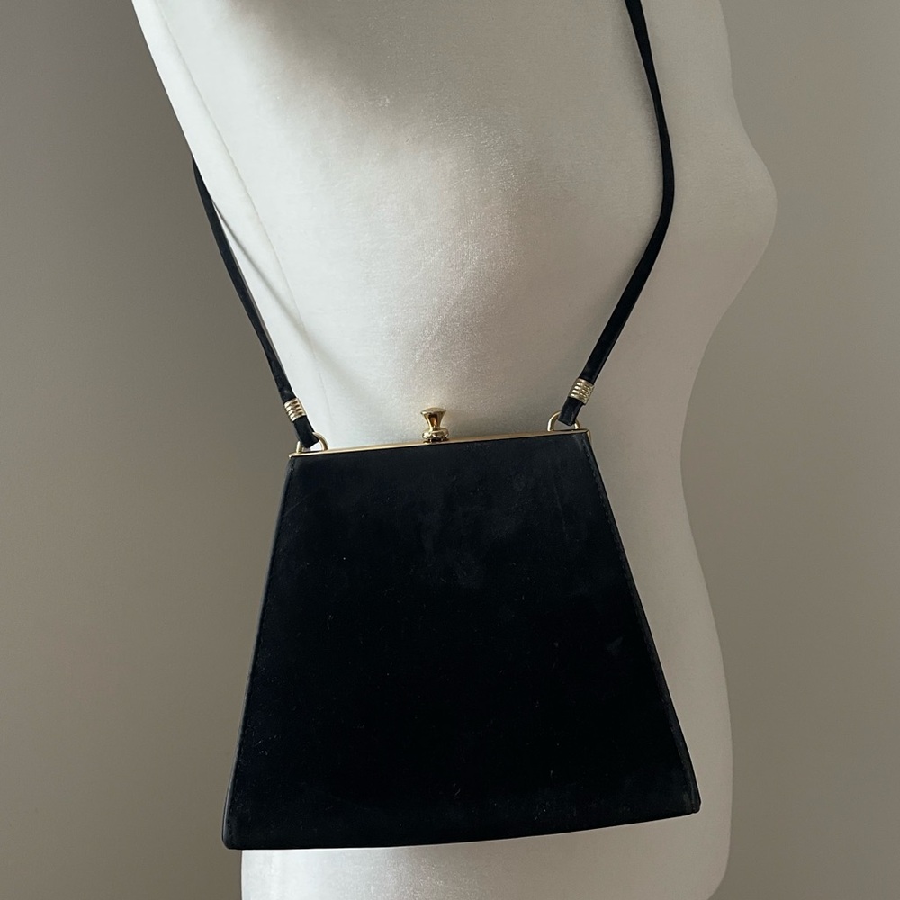 Black Velvet Mini Purse